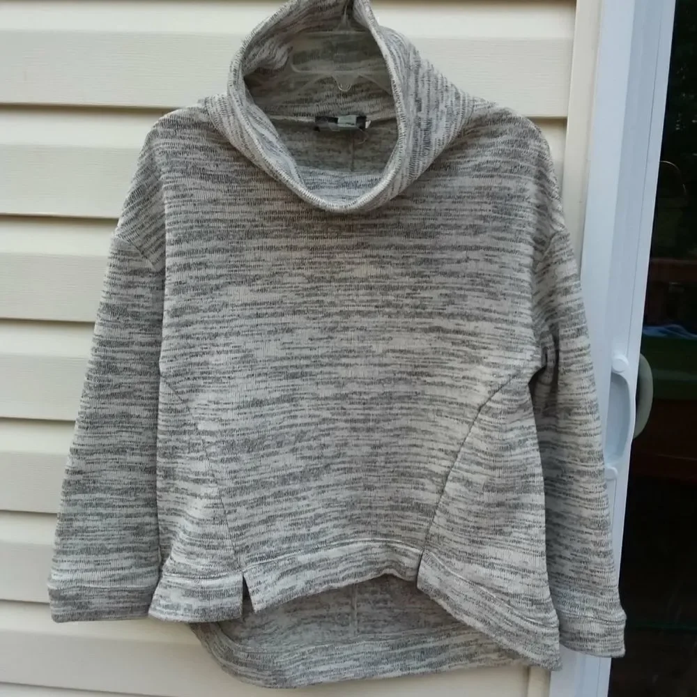 Anthropologie Saturday Sunday Cowl Neck Sweater XS - Picture 2 of 7